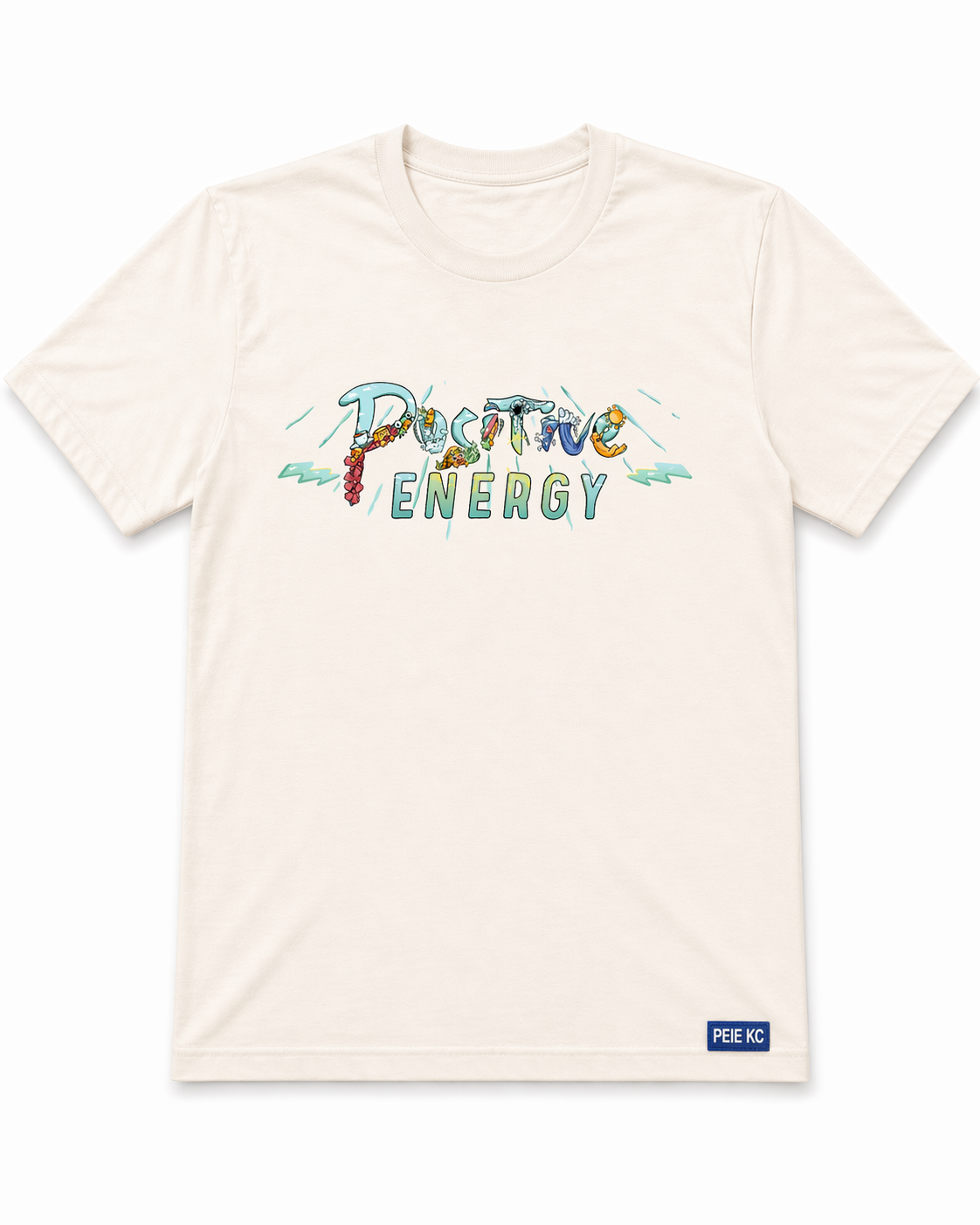 Spring Signal Tee – Positive Energy Is Everywhere ⚡️