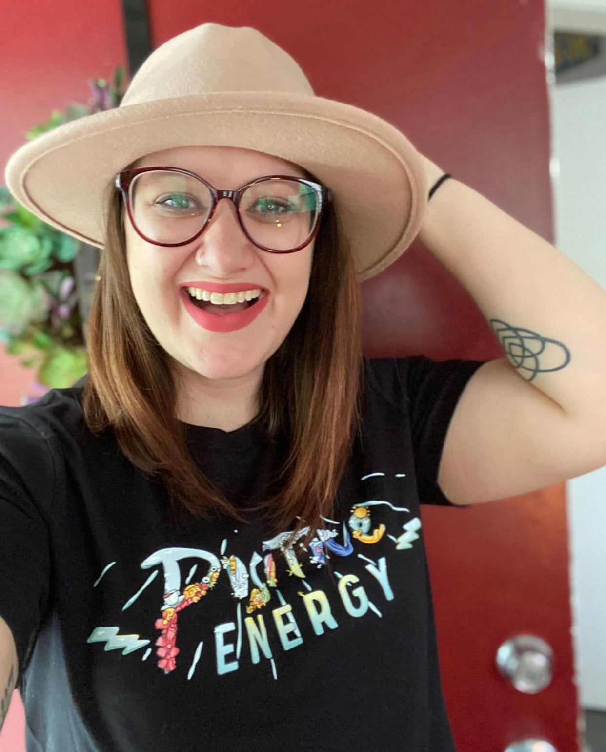 Spring Signal Tee – Positive Energy Is Everywhere ⚡️